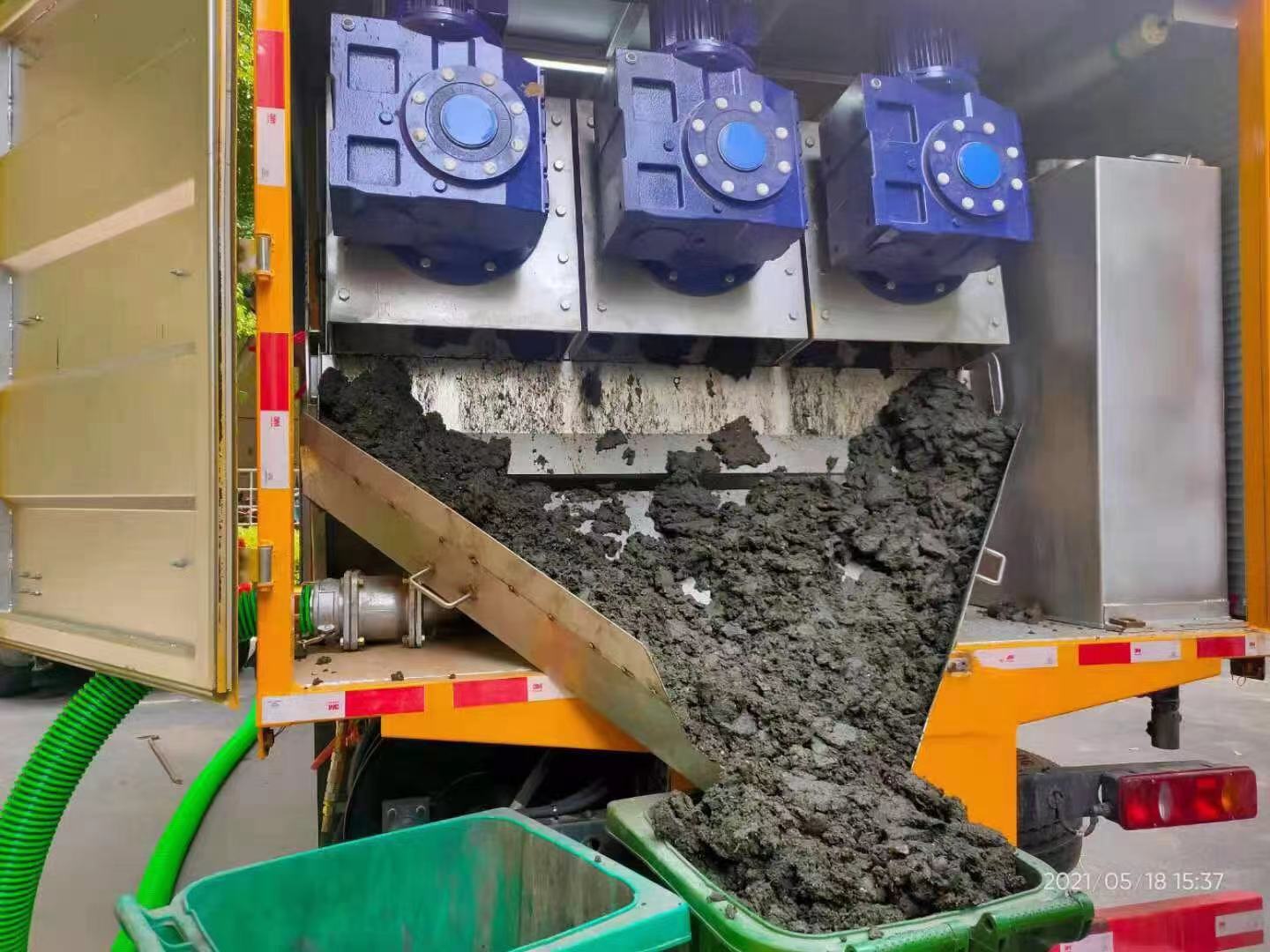 盘龙化粪池清掏城市维护站-泥浆净化干湿分离处理